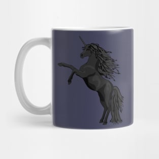 Black Unicorn Mug